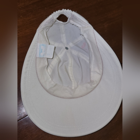 Vintage Atlas Disney Character Fashions Pink & White Mickey Mouse Visor EUC main image 7